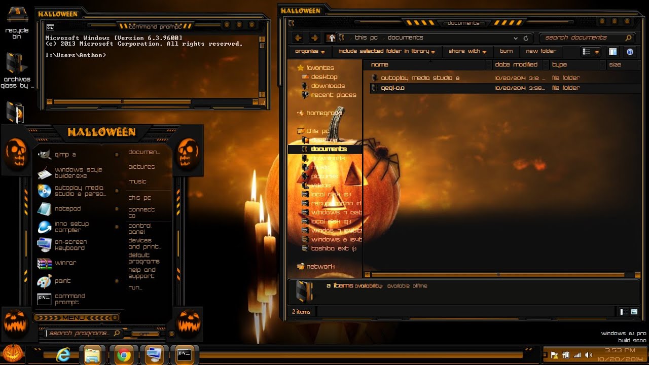 Windows halloween themes for windows 10