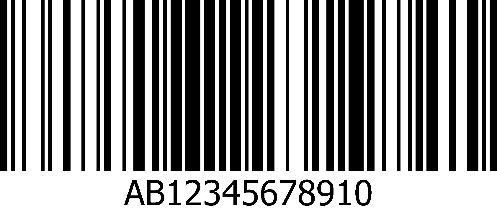 Code 128 barcode font ttf free